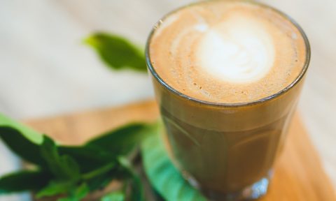 Creamy bulletproof coffee