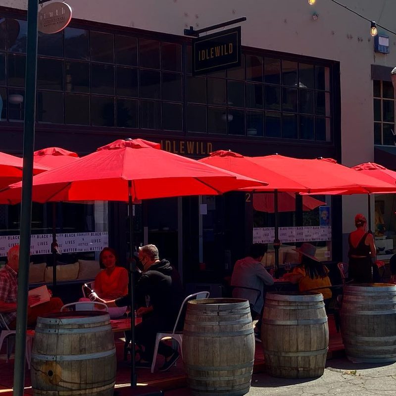 Idlewild tasting room.