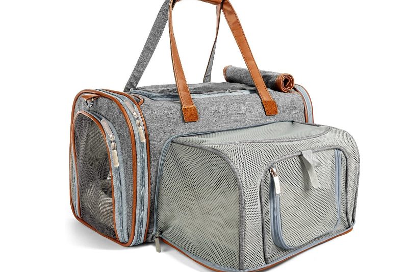 Peanut's Expandable Pet Carrier.