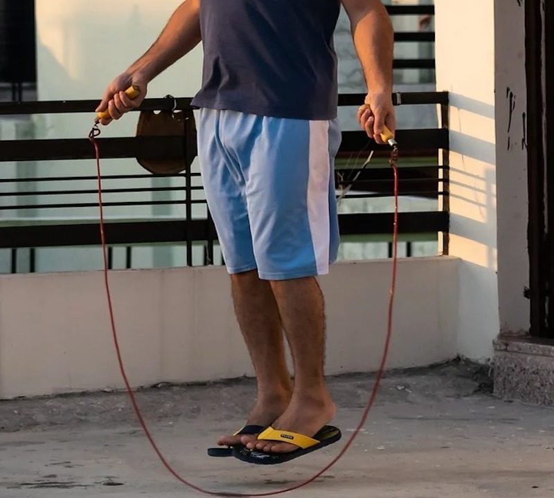Jump rope legs