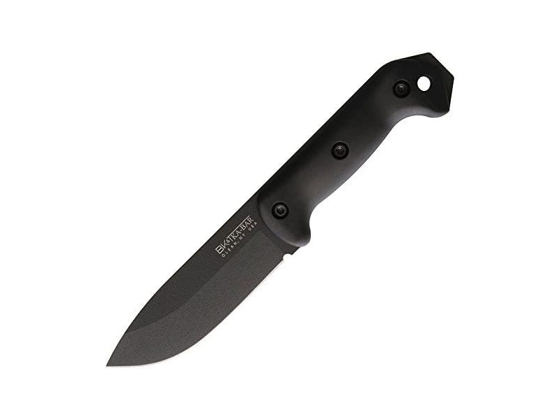 KA-BAR Becker BK2 Campanion Fixed Blade Knife on a white background.