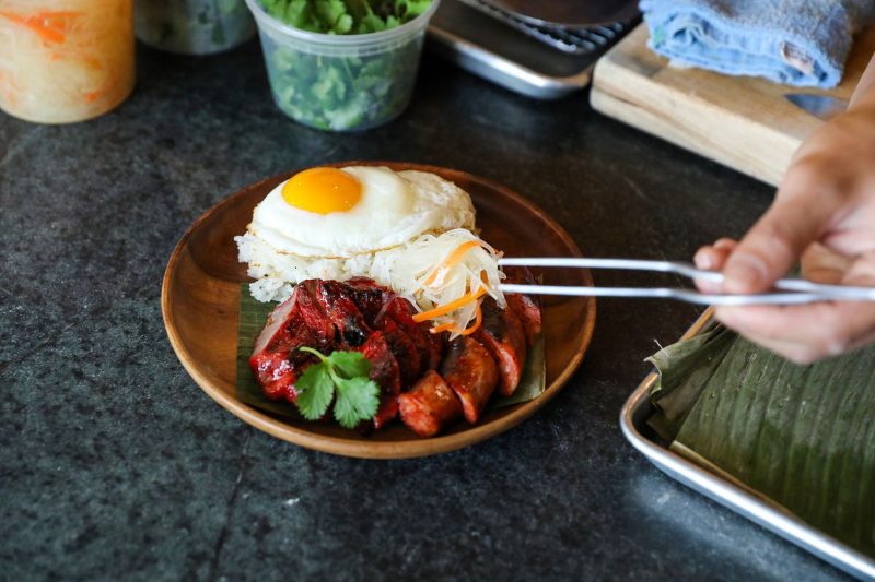 Food at Kasama.