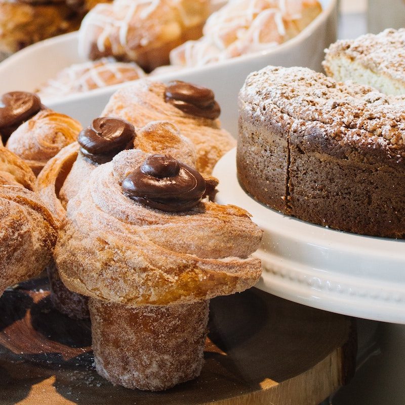 A variety of pastries