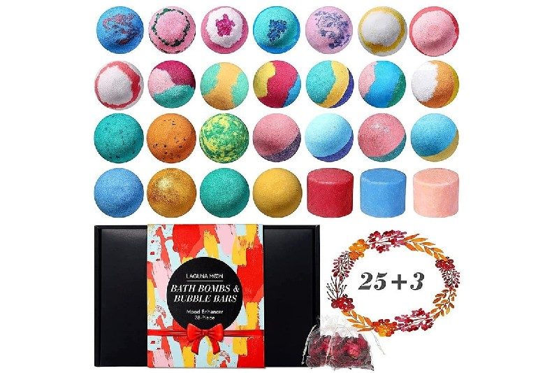 Laguna Moon Organic Bath Bombs.