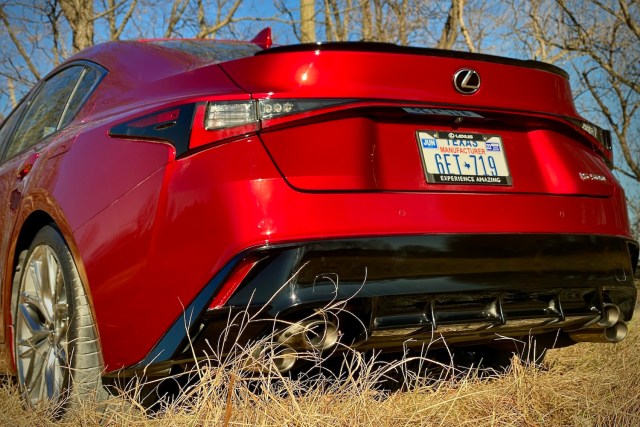 Lexus Is 500 Rear 2022 Lexus IS 500 F Sport Performance, A Blast From The Past - The Manual