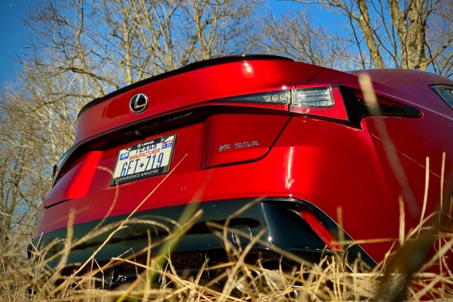 Lexus Is 500 Rear 2022 Lexus IS 500 F Sport Performance, A Blast From The Past - The Manual