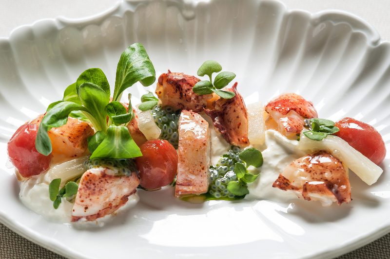 A dish at Marea.