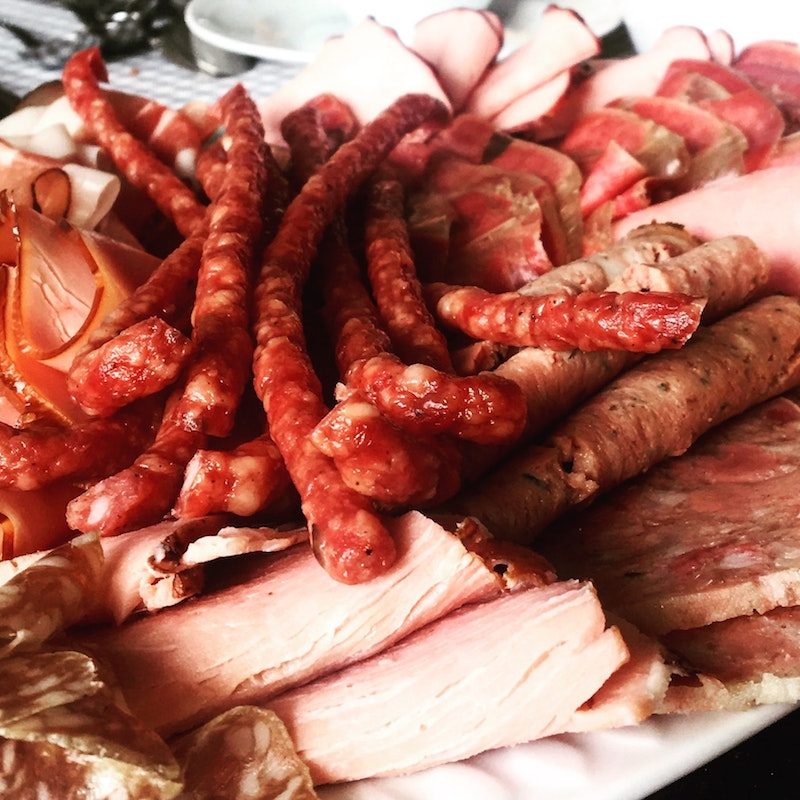 processed meats.