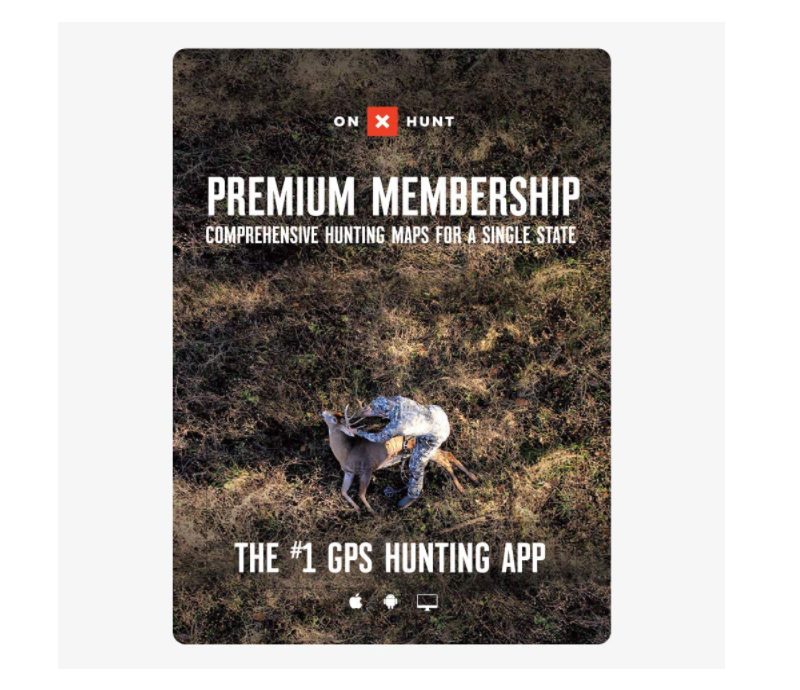 onX hunt app giftcard for hunters.
