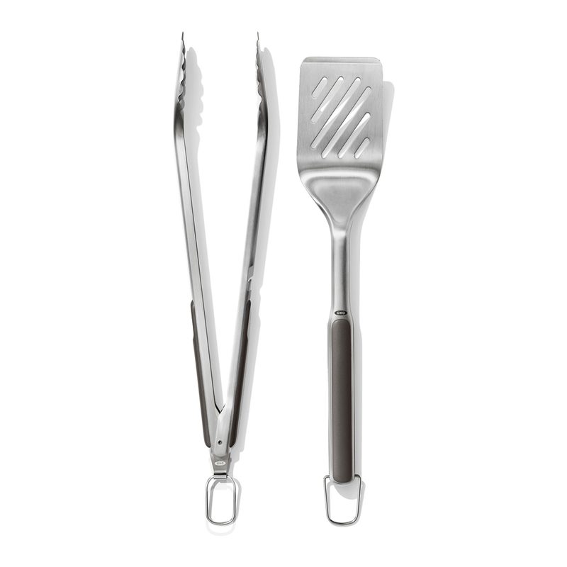 A turner and tong from Oxo.