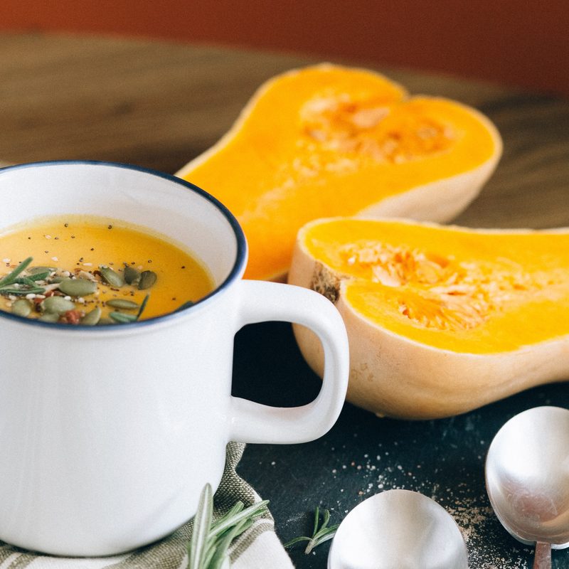 Butternut squash soup