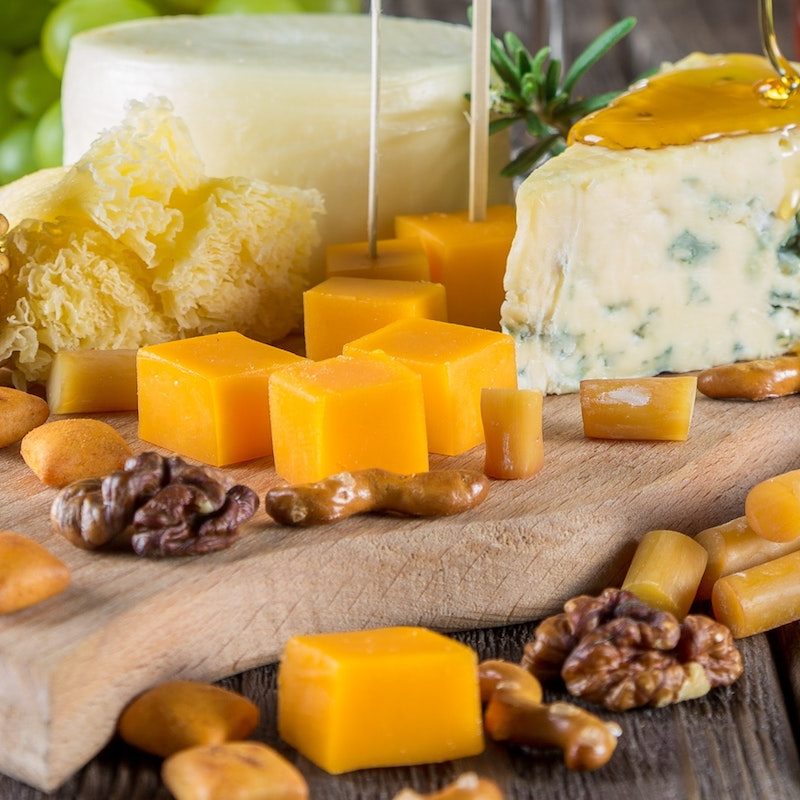 Cheese plate.