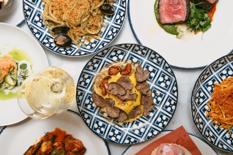 Dishes at Rezdora.