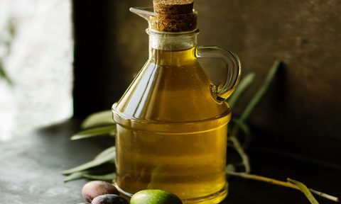 Bottle of olive oil