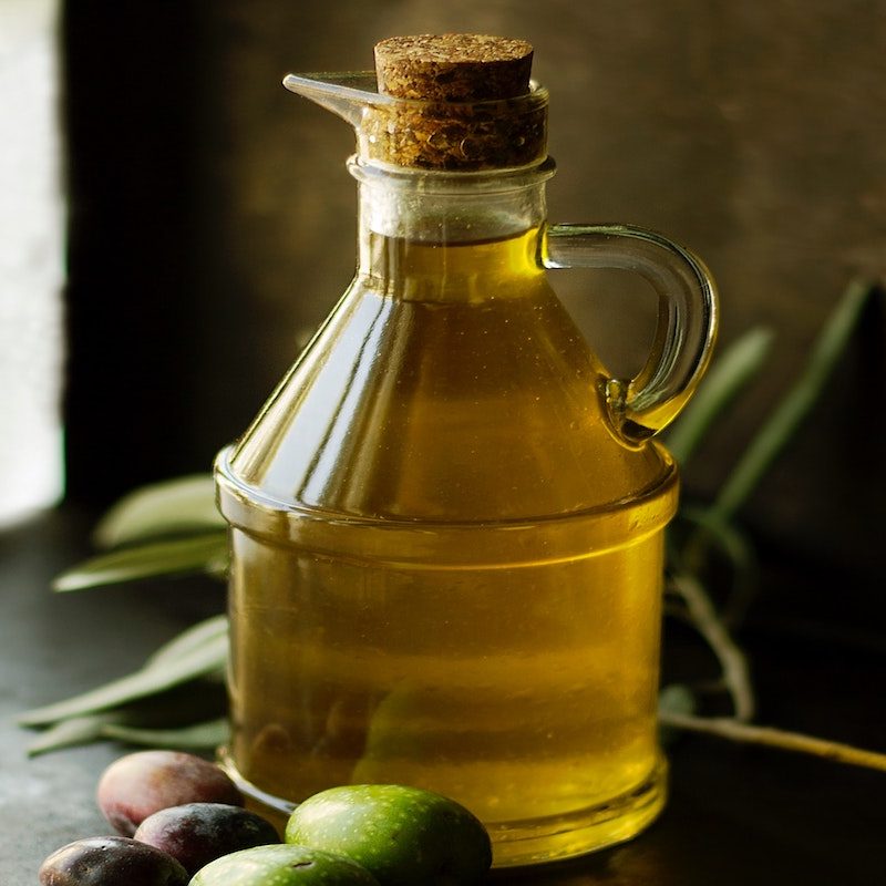 Bottle of olive oil