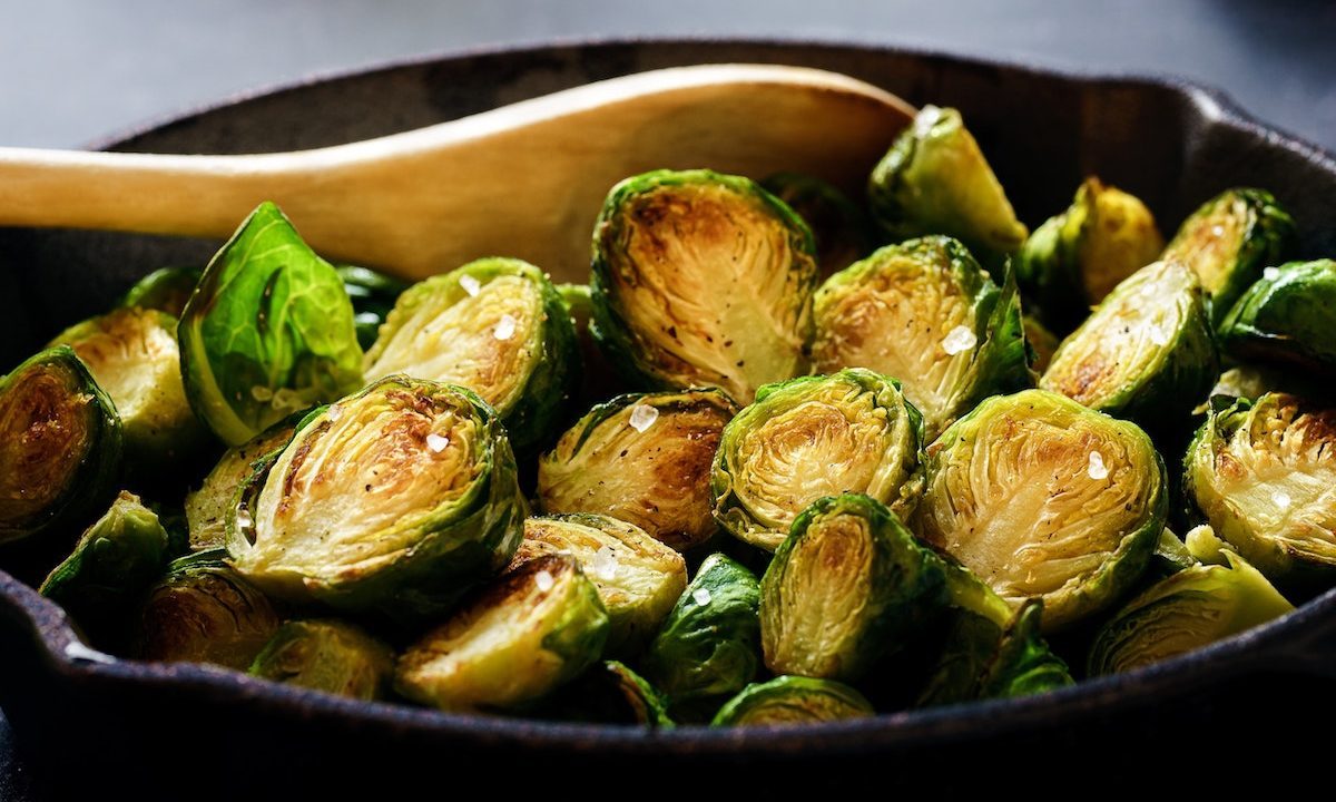 Roasted Brussels sprouts