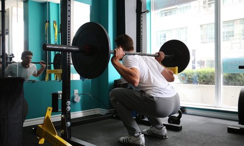 Squats are one of the best glute exercises