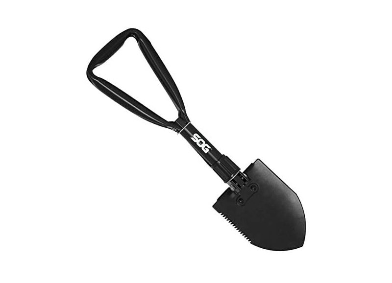 Shovel for driving in snow