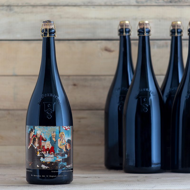 St Bernardus magnum beer.