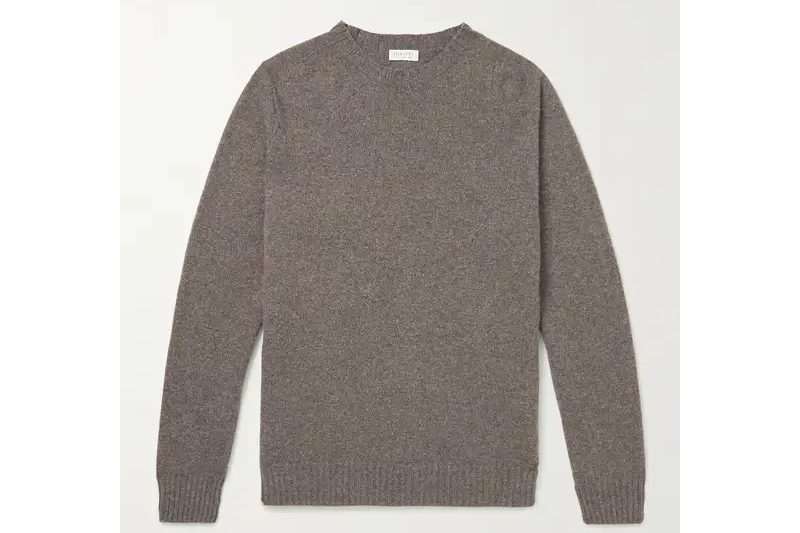 Sunspel Ian Fleming sweater.