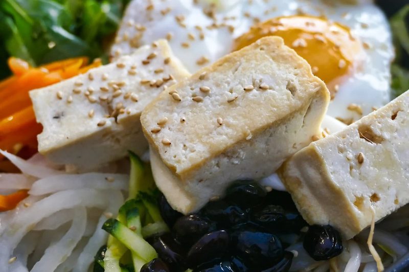 Tofu brick.