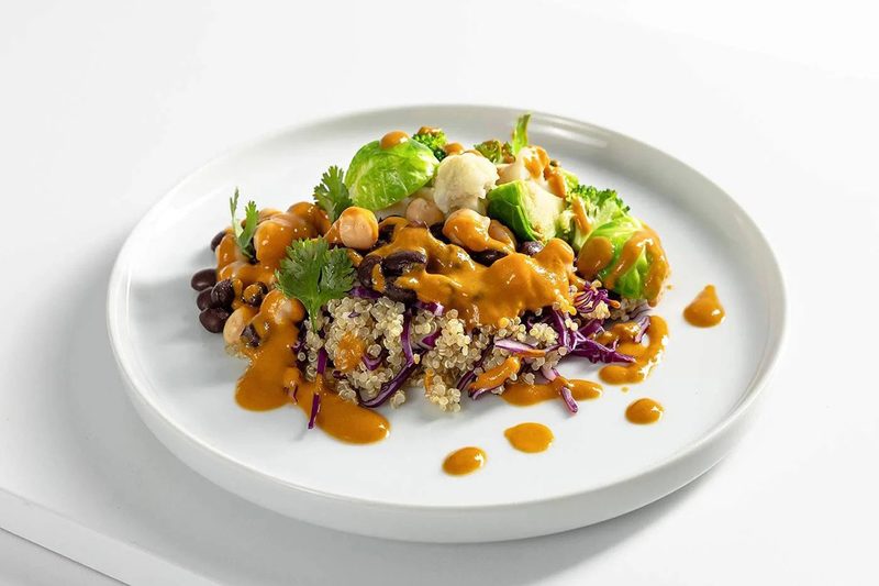 A vegan dish from Trifecta.