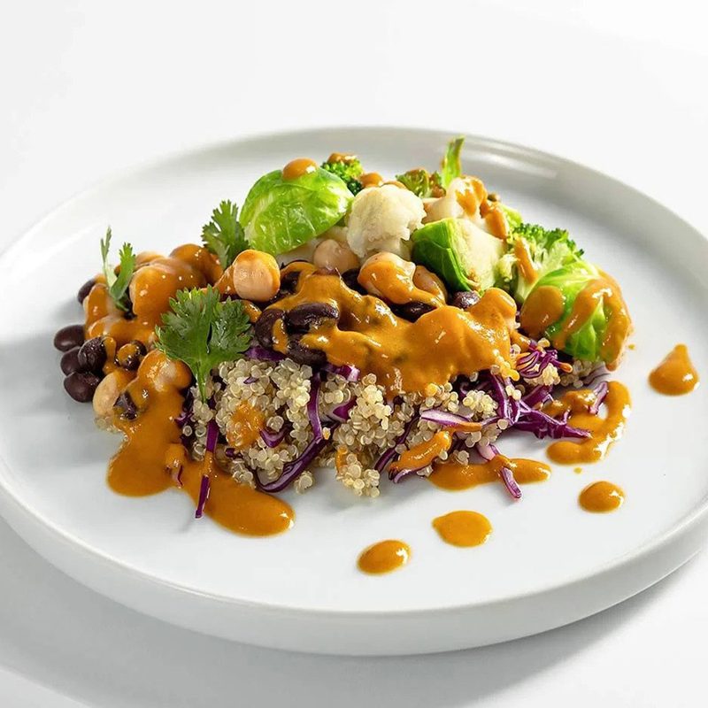 A vegan dish from Trifecta.