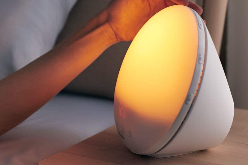 Light alarm clock.