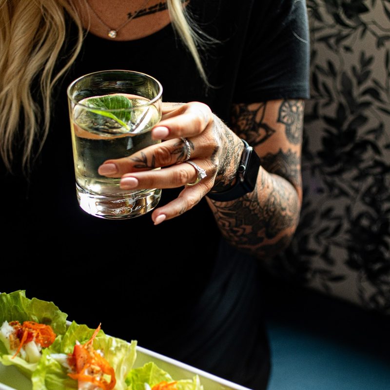 White Tiger cocktail.