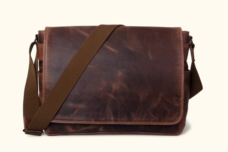 Buffalo Jackson Trading Co. Roosevelt Buffalo Messenger Bag