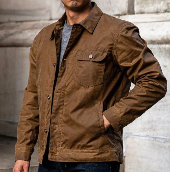 Thursday Boots Waxed Canvas Field Jacket
