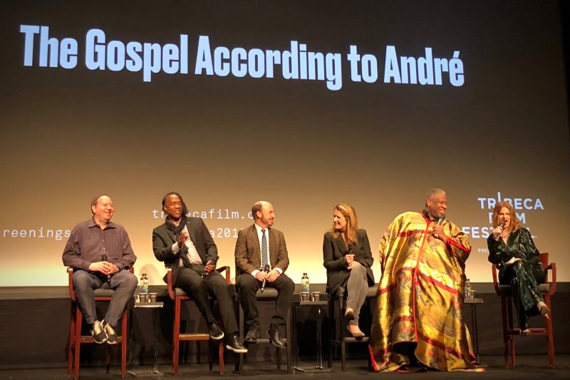 André Leon Talley at the 2018 New York City premiere of his documentary, 'The Gospel According to Andr&eacute;.'