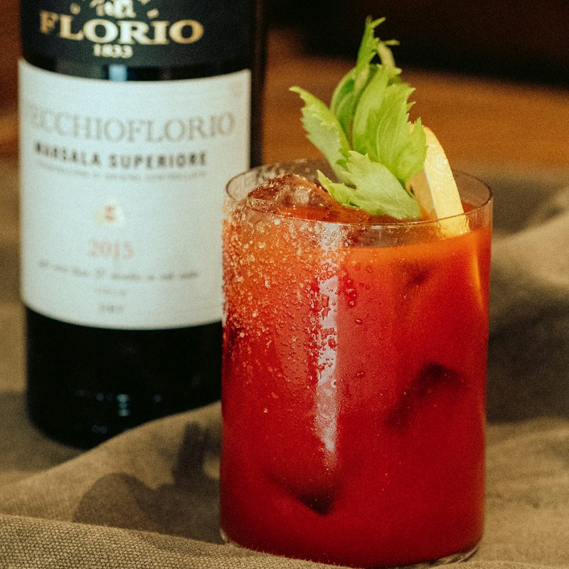 Bloody Marsala cocktail