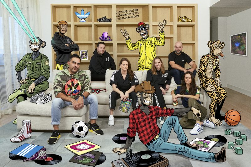 Bored Ape Yacht Club and adidas designers.