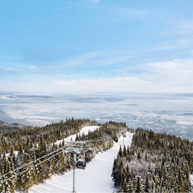 Slopes at Club Med, Canada