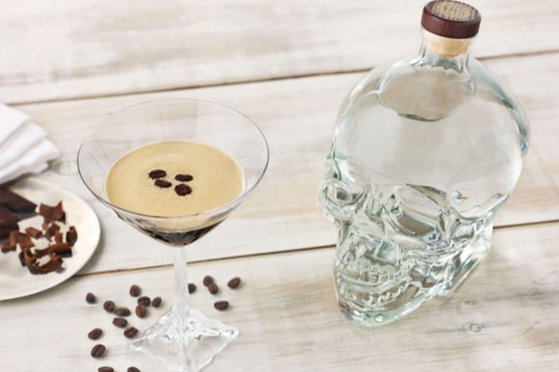 Crystal Head Vodka.