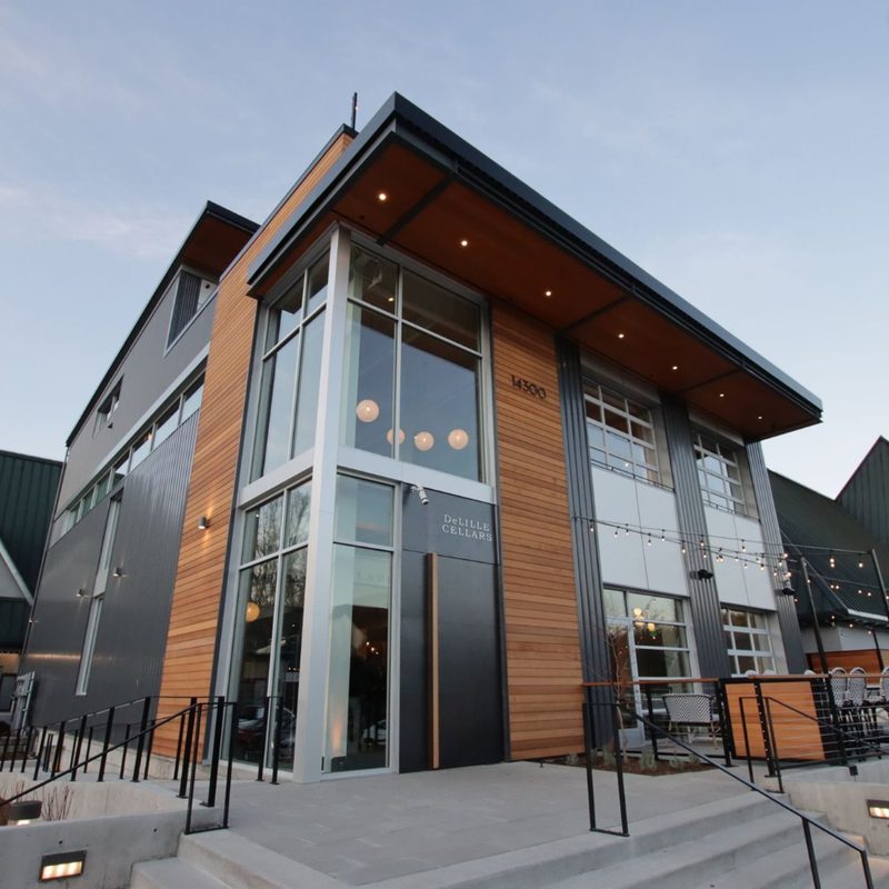 DeLille Cellars tasting room.