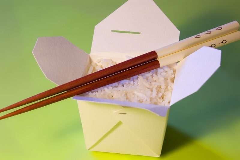 Disposable paper food container