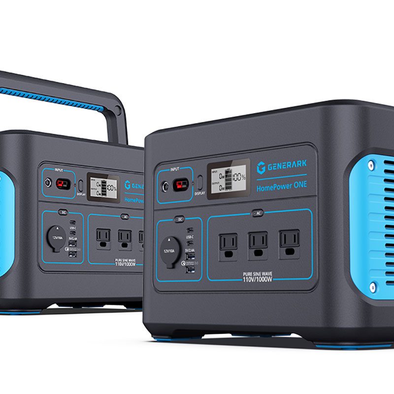 Generark HomePower ONE Backup Battery Power Station on a white studio background.