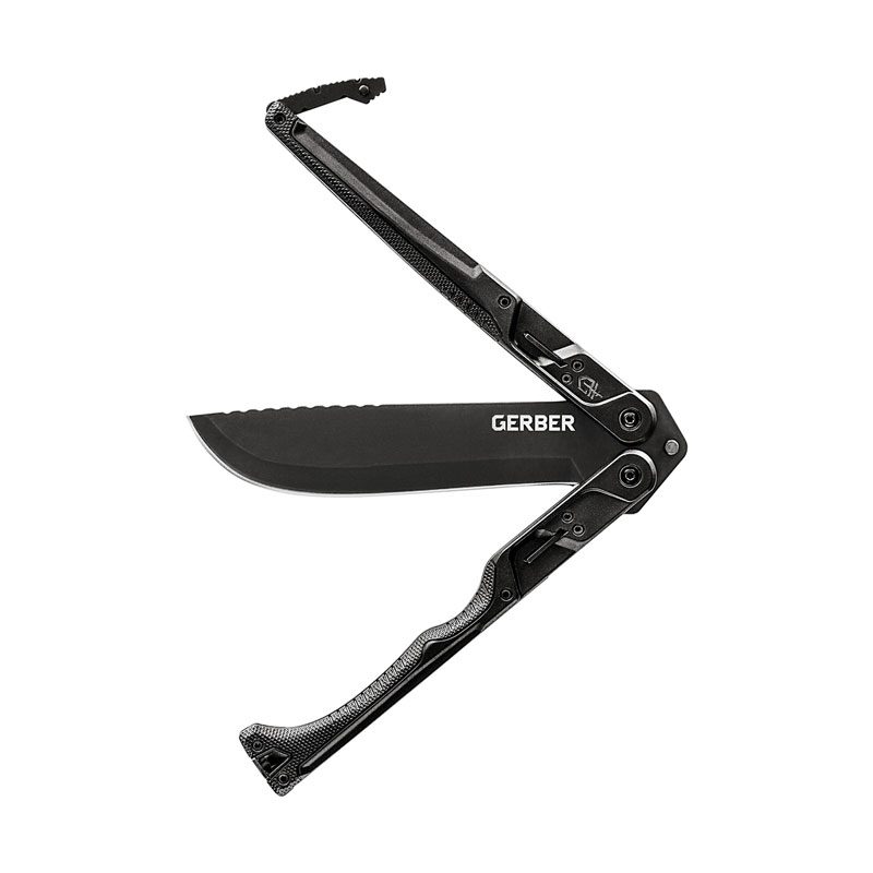Gerber DoubleDown Folding Machete on a white background.