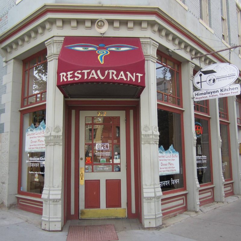 Corner building in Durango Colorado - Himalayan Kitchen
