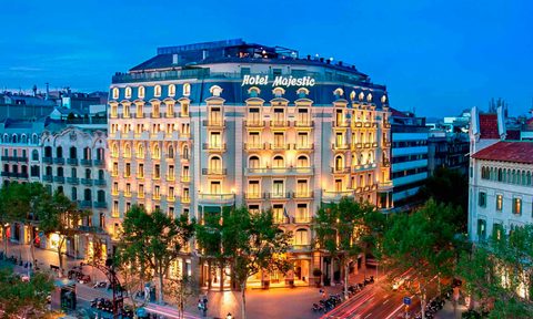 Hotel Majestic Barcelona.