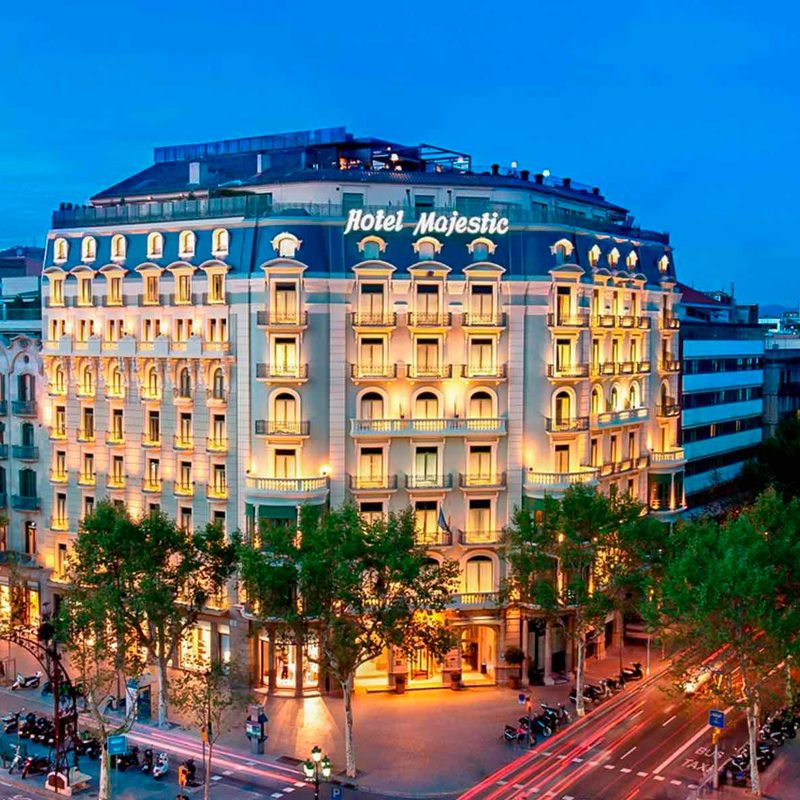 Hotel Majestic Barcelona.