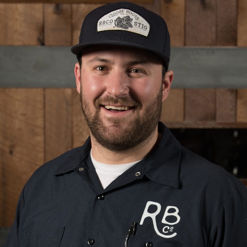 Max Shafer brewmaster at Roadhouse Brewing.