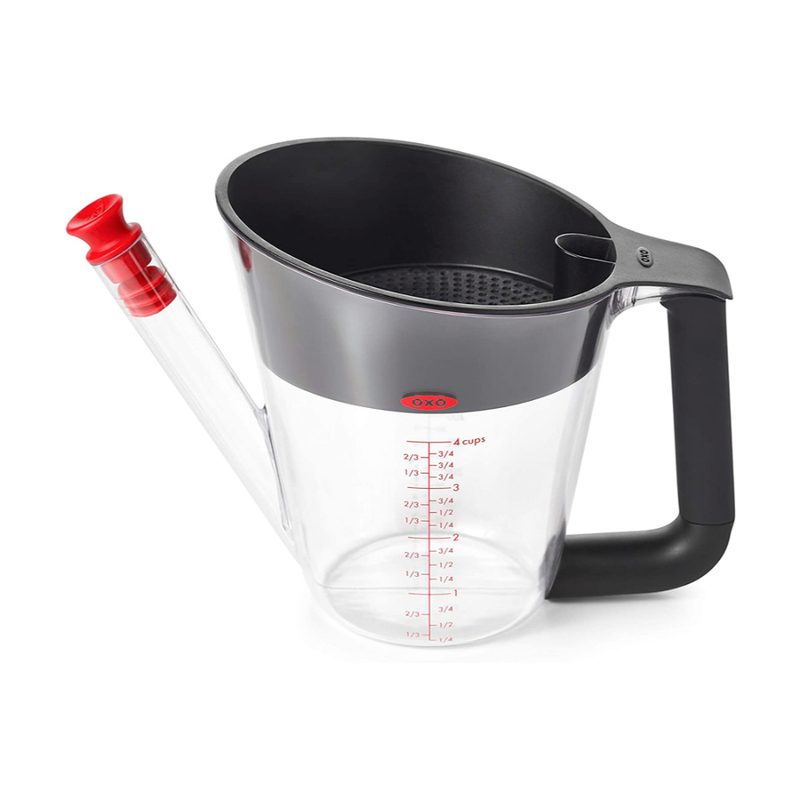 OXO Gravy Separator shown on a white background.