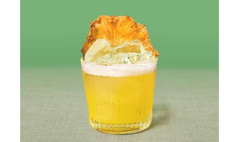 A Pineapple Jalapeño Margarita from Seedlip Garden 108.