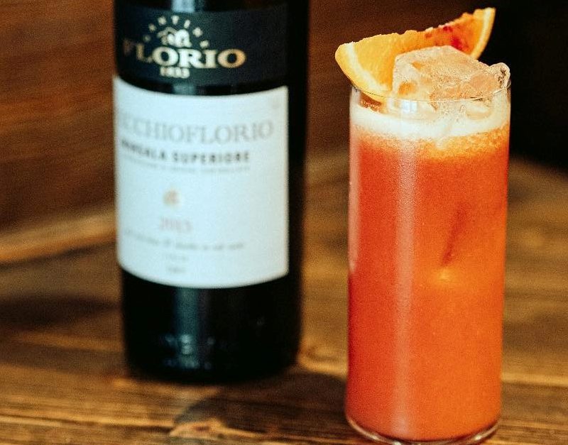 Real Garibaldi cocktail