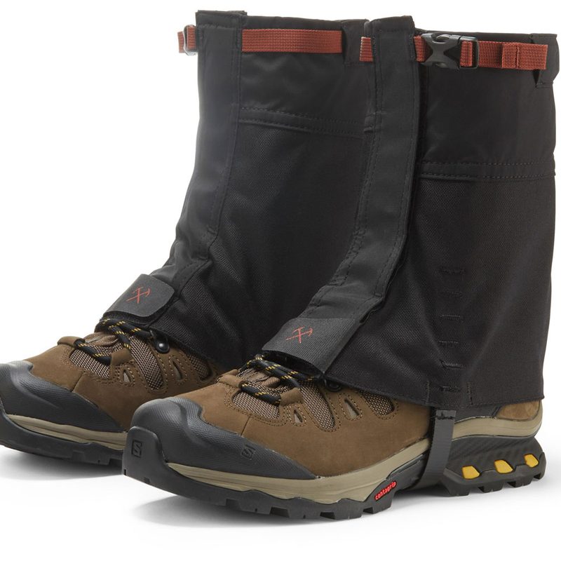 REI Co-op Backpacker Low Gaiters isolated on a white background.