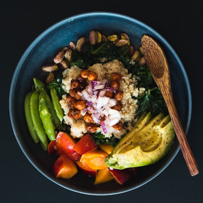 Quinoa bowl for lunch