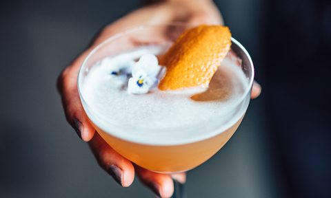 String of Hearts cocktail.